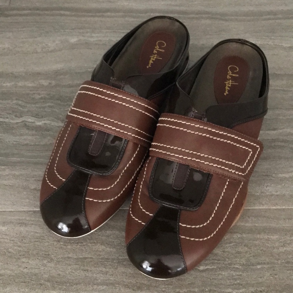 Cole Haan/Nike Air Cocoa Brown Mules